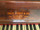 Piano Dale Forty imitazione LISZT